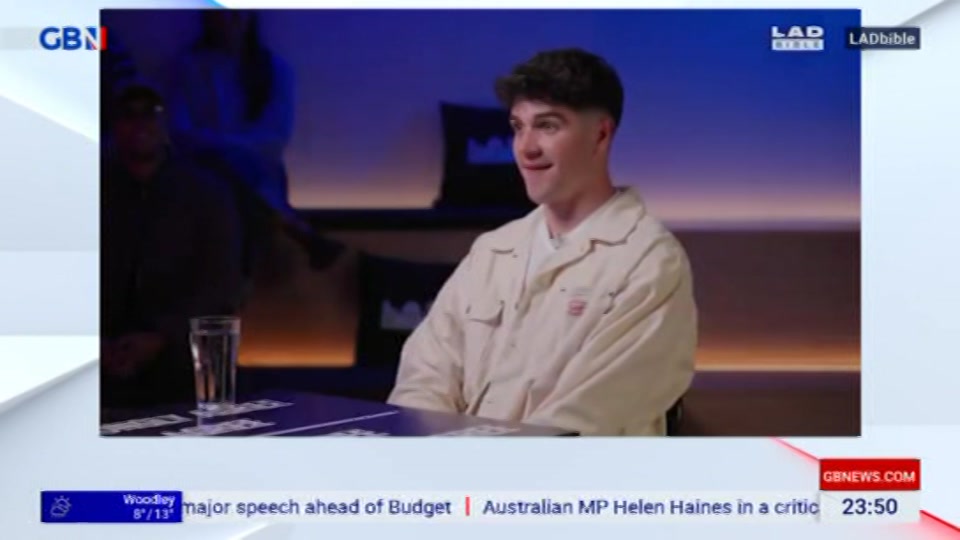 Still from GB News at 50:00