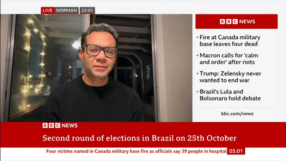 Still from BBC News at 1:30