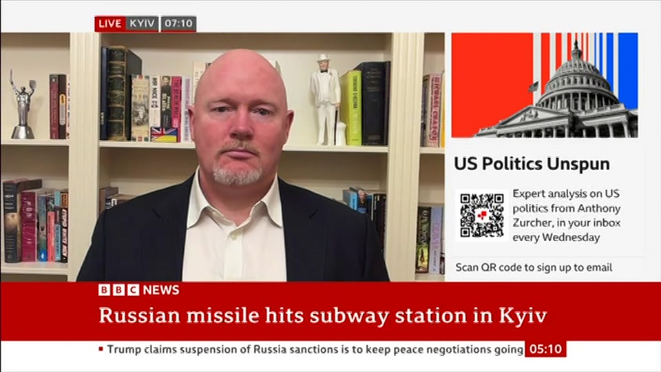 Still from BBC News at 10:30