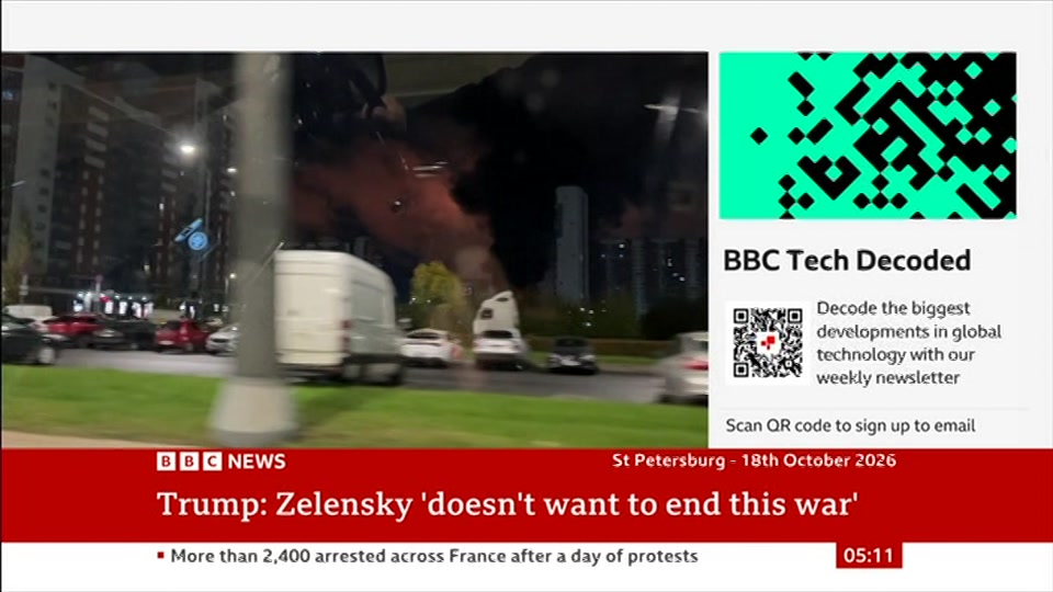 Still from BBC News at 11:30
