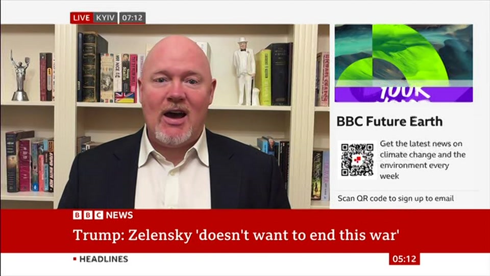 Broadcast still at 12m. BBC News, 19 October 2026.