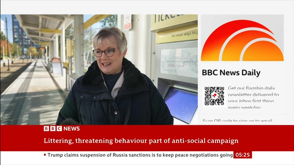 Still from BBC News at 25:00
