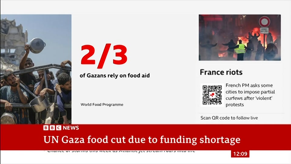 Still from BBC News at 9:30