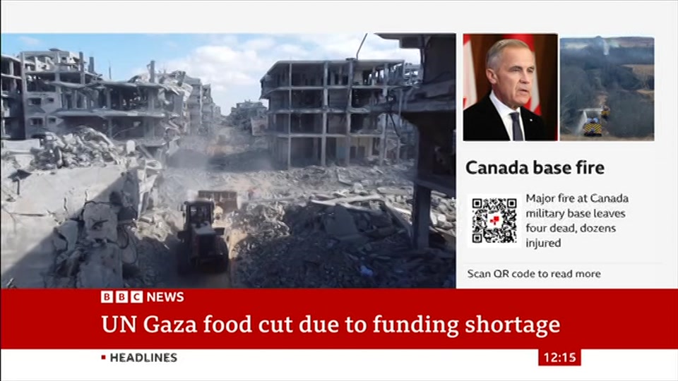 Still from BBC News at 15:00