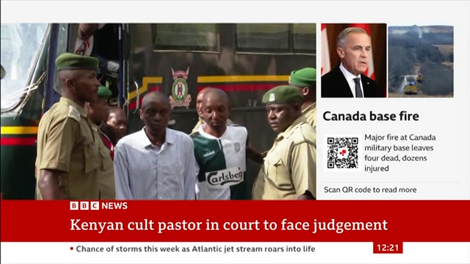 Still from BBC News at 21:30