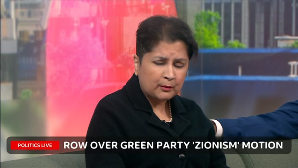 Broadcast still at 33m. BBC Two, Politics Live, 19 October 2026.