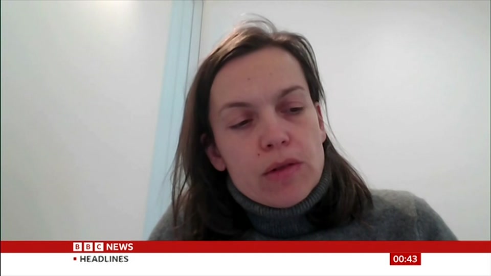 Broadcast still at 13m. BBC News, Newscast, 19 October 2026.