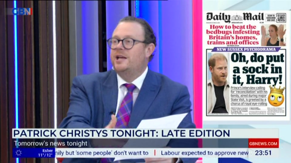 Still from GB News at 51:30