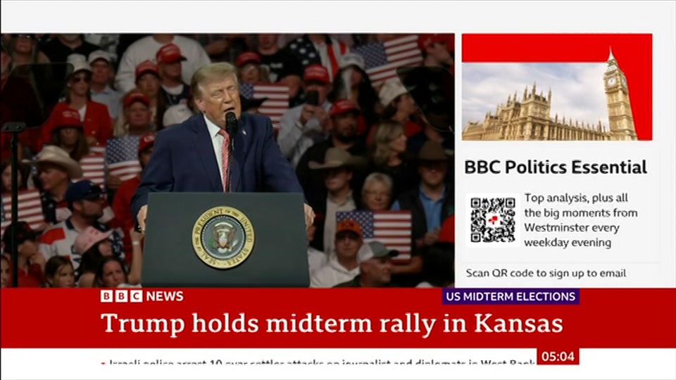 Still from BBC News at 4:30