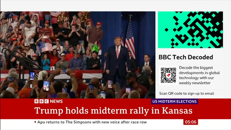 Broadcast still at 6m. BBC News, 20 October 2026.