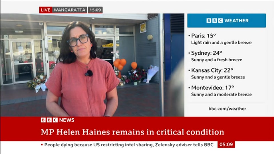 Still from BBC News at 9:30