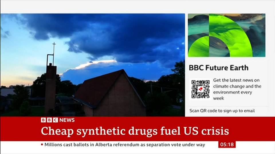 Still from BBC News at 18:00