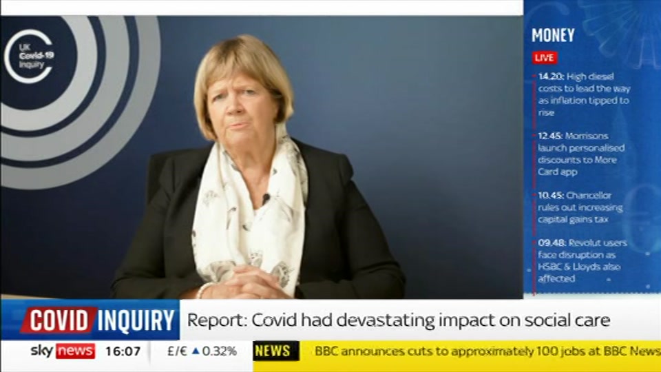 Broadcast still at 7m. Sky News, Sky News Today with Jayne Secker, 20 October 2026.