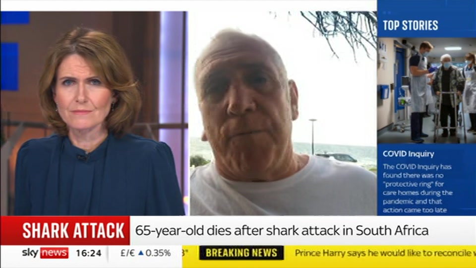 Broadcast still at 24m. Sky News, Sky News Today with Jayne Secker, 20 October 2026.