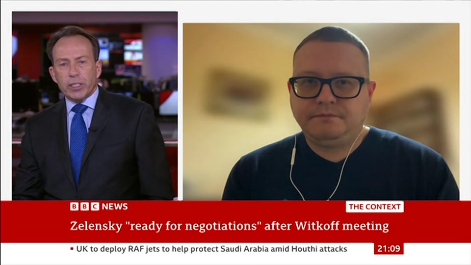 Broadcast still at 9m. BBC News, The Context, 20 October 2026.