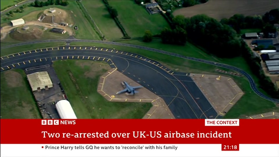 Broadcast still at 18m. BBC News, The Context, 20 October 2026.