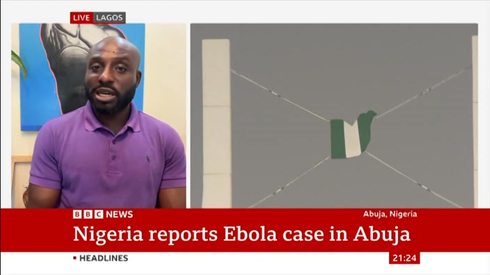 Still from BBC News at 24:00