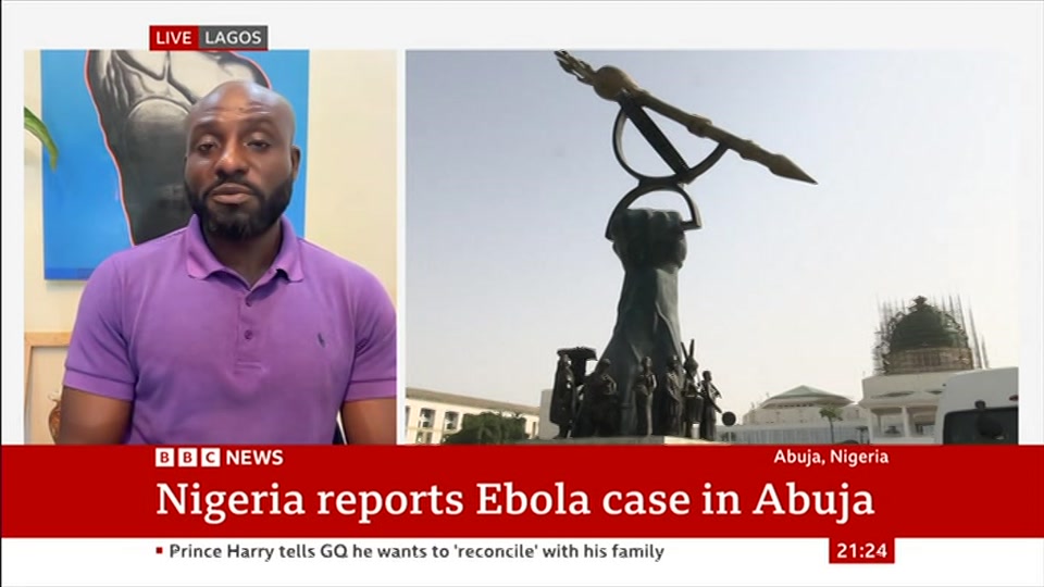 Broadcast still at 24m 30s. BBC News, The Context, 20 October 2026.