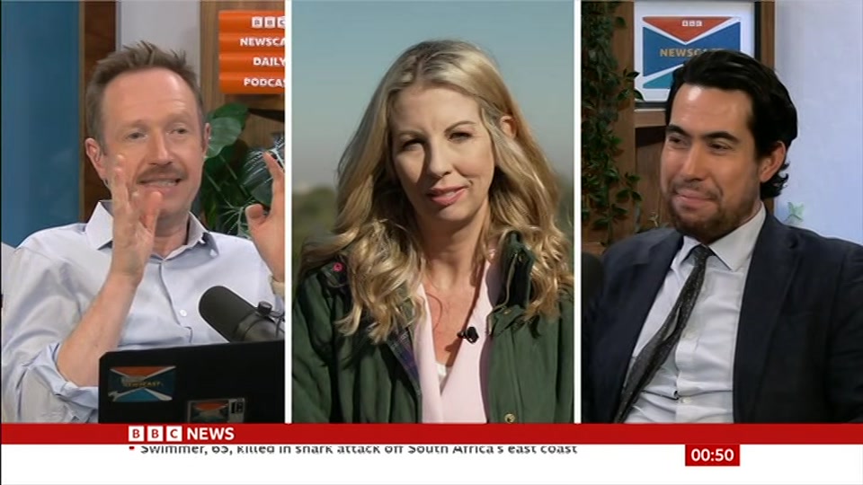 Still from BBC News at 20:30