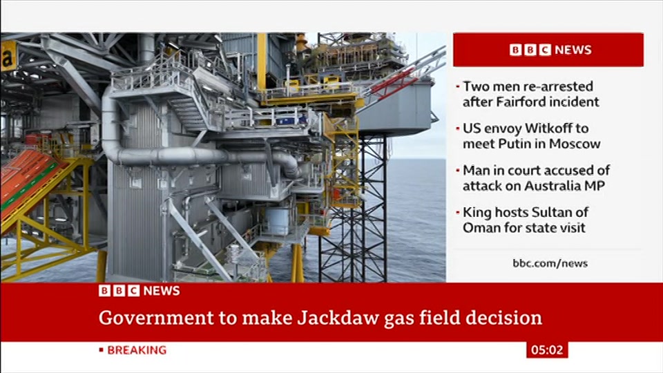 Still from BBC News at 2:00