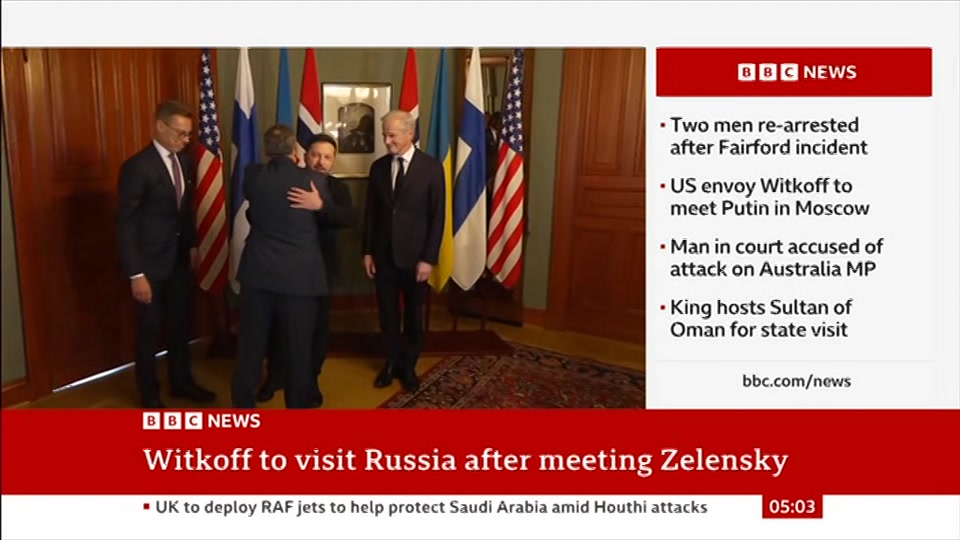 Still from BBC News at 3:30