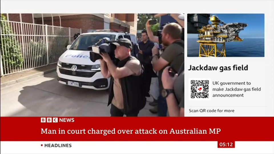 Broadcast still at 12m. BBC News, 21 October 2026.