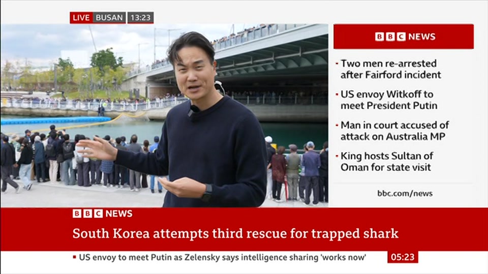 Broadcast still at 23m. BBC News, 21 October 2026.