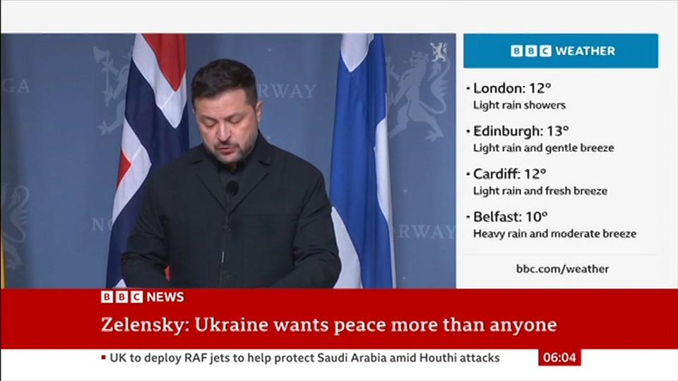 Still from BBC News at 4:00
