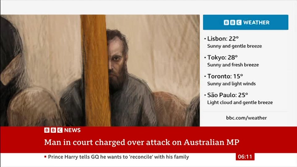 Broadcast still at 11m. BBC News, 21 October 2026.