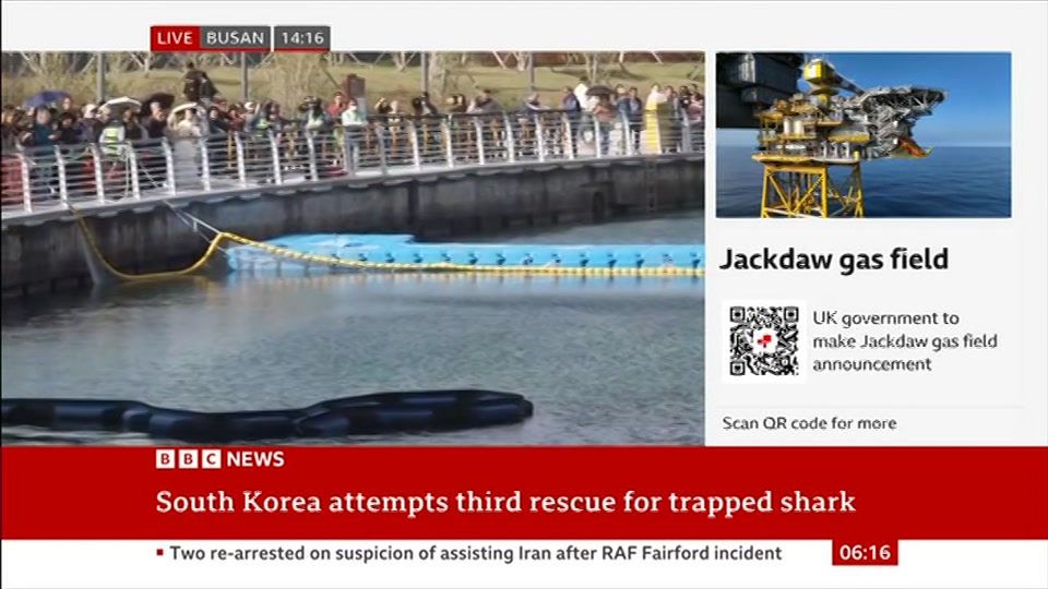 Broadcast still at 16m 30s. BBC News, 21 October 2026.