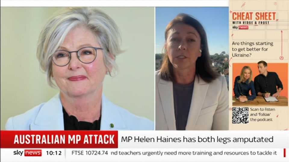Still from Sky News at 12:00
