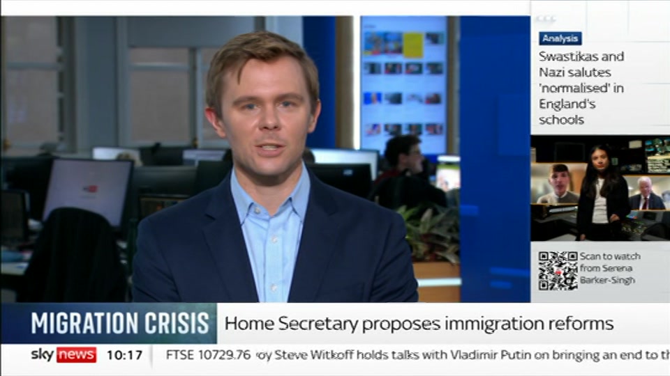Broadcast still at 17m 30s. Sky News, Sky News Today with Gareth Barlow, 21 October 2026.