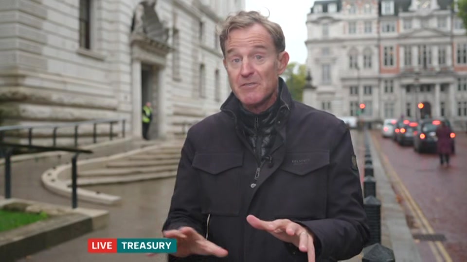 Broadcast still at 4m 30s. ITV, ITV Lunchtime News, 21 October 2026.