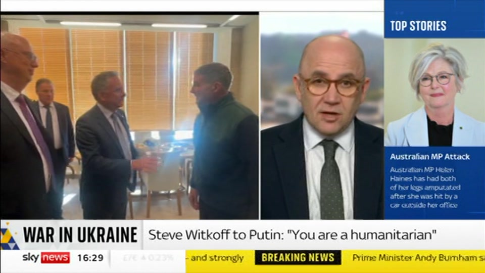 Broadcast still at 29m. Sky News, Sky News Today with Jayne Secker, 21 October 2026.