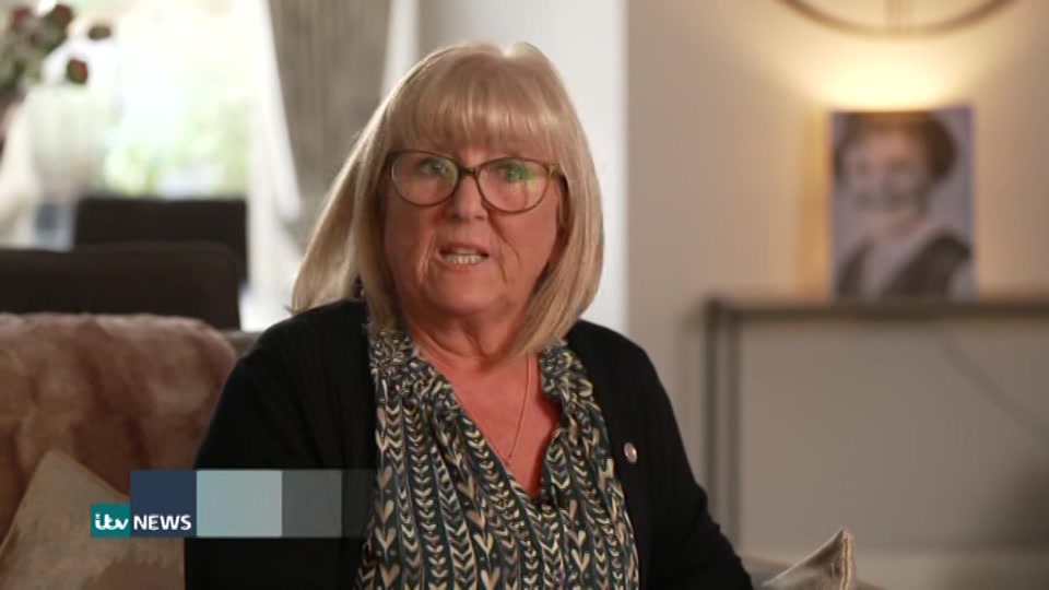 Broadcast still at 4m. ITV, ITV Evening News, 21 October 2026.