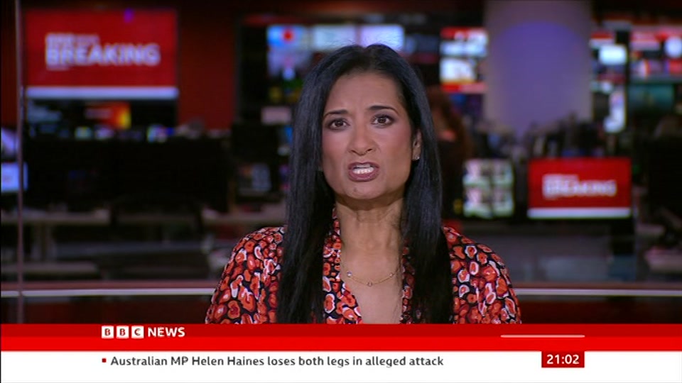 Still from BBC News at 2:00