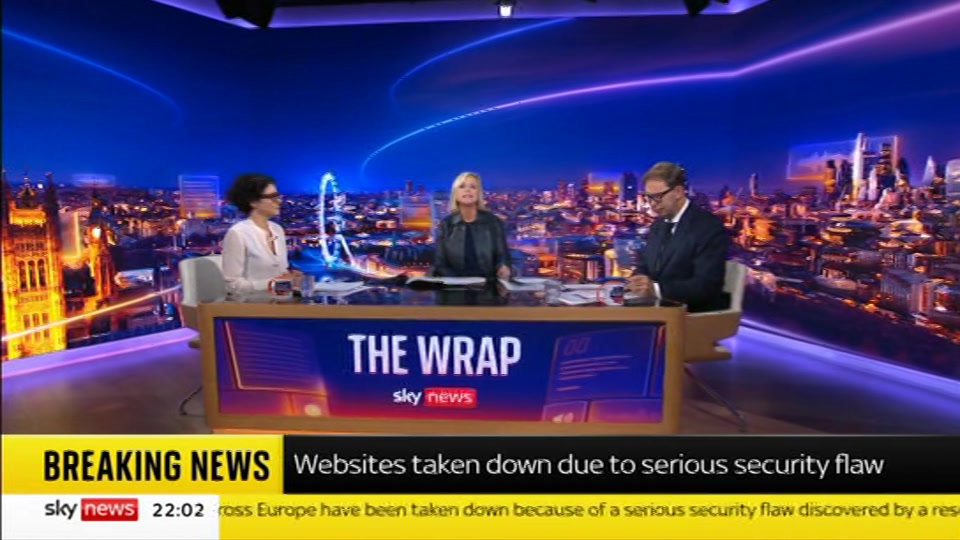 Still from Sky News at 2:00