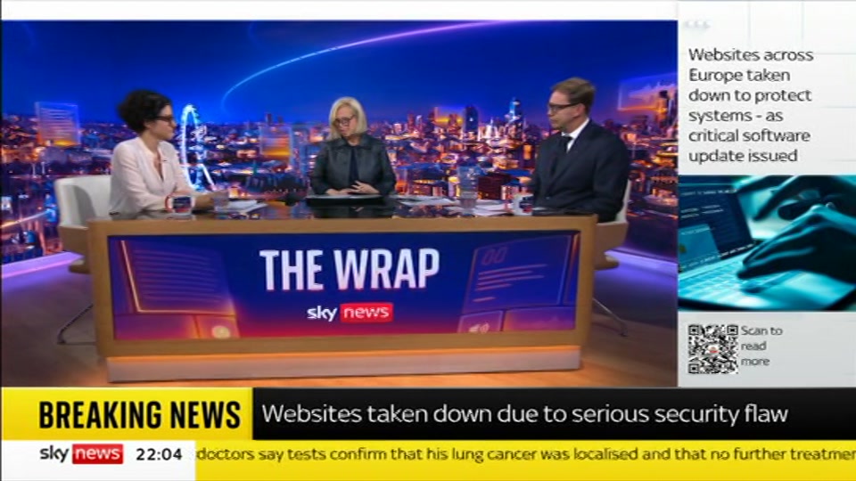 Still from Sky News at 4:30