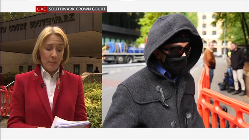 Broadcast still at 24m 30s. BBC One, BBC News at One including, 22 October 2026.