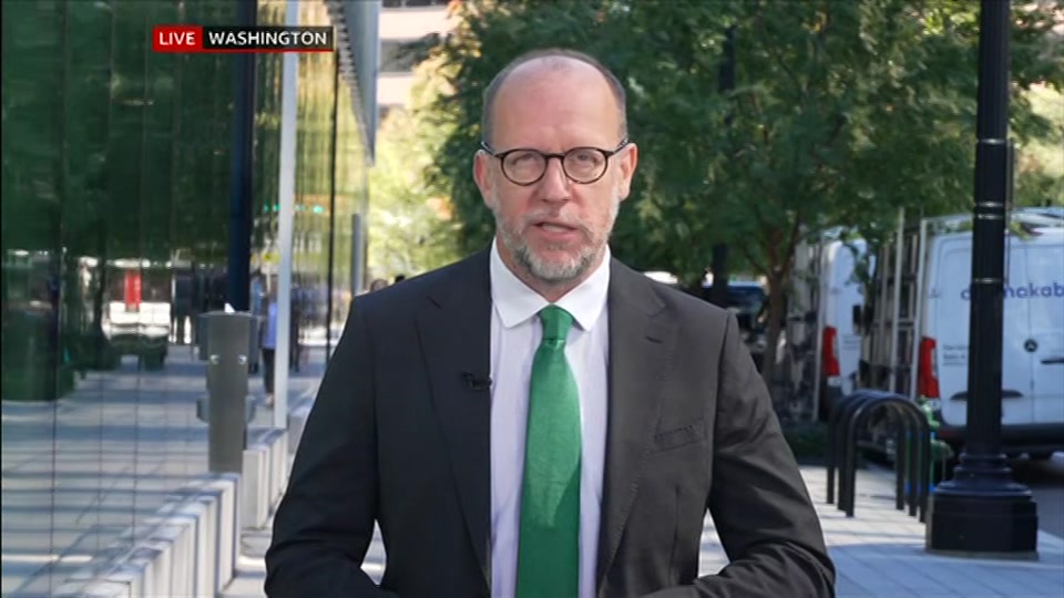 Broadcast still at 11m. BBC One, BBC News, 22 October 2026.