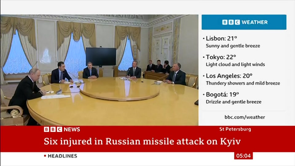 Still from BBC News at 4:30