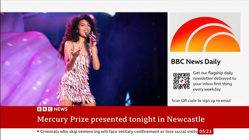 Still from BBC News at 23:30