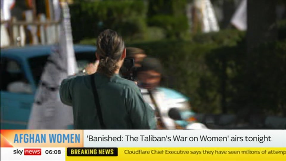 Still from Sky News at 8:30