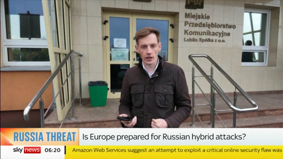 Still from Sky News at 20:00
