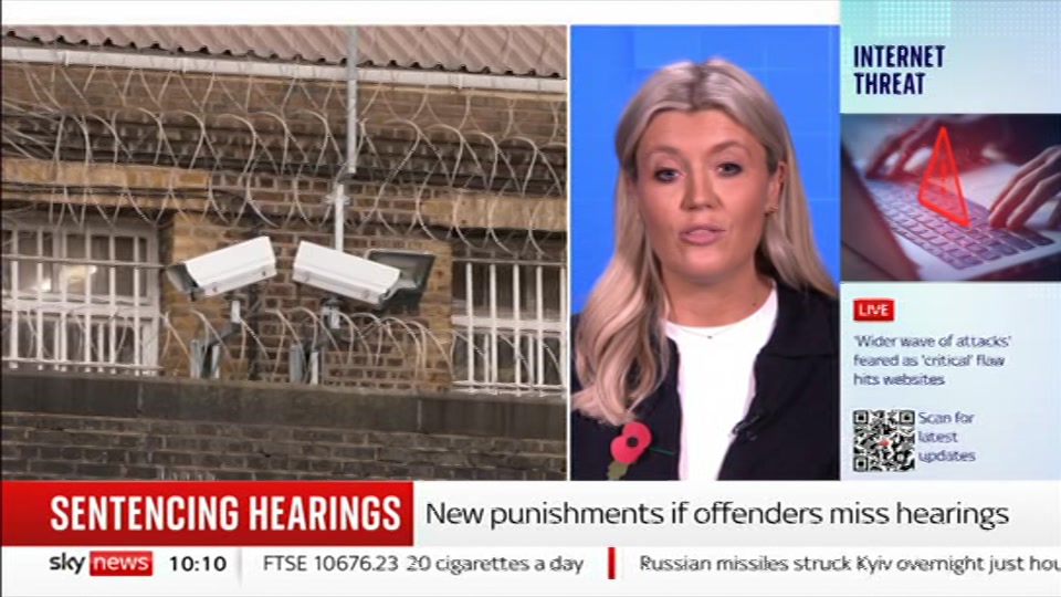 Still from Sky News at 10:00