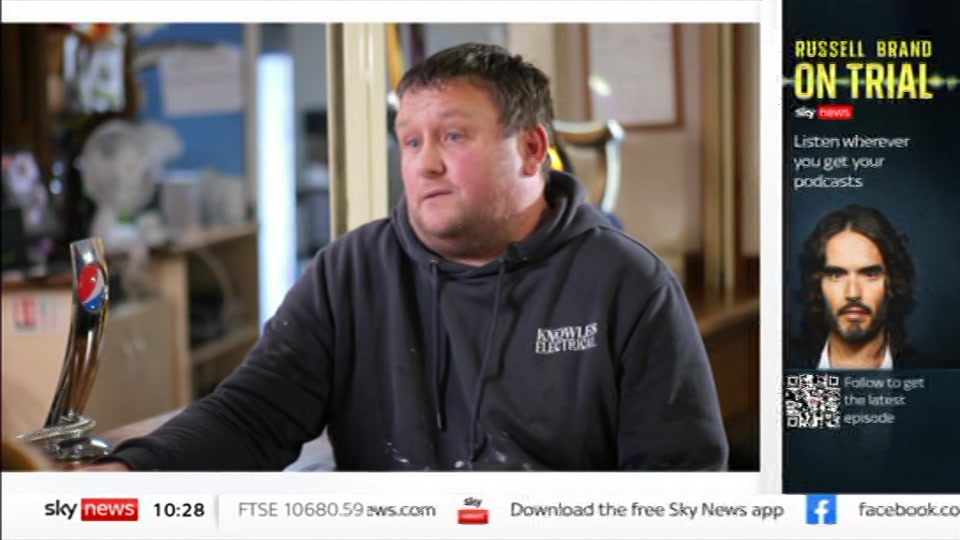 Broadcast still at 28m. Sky News, Sky News Today with Gareth Barlow, 22 October 2026.