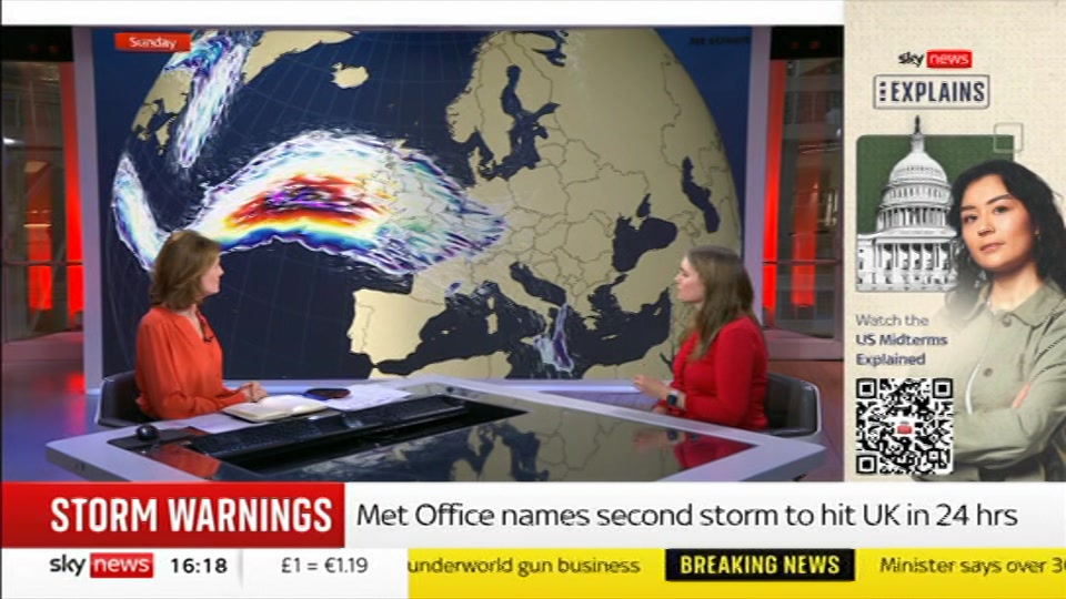 Still from Sky News at 18:00