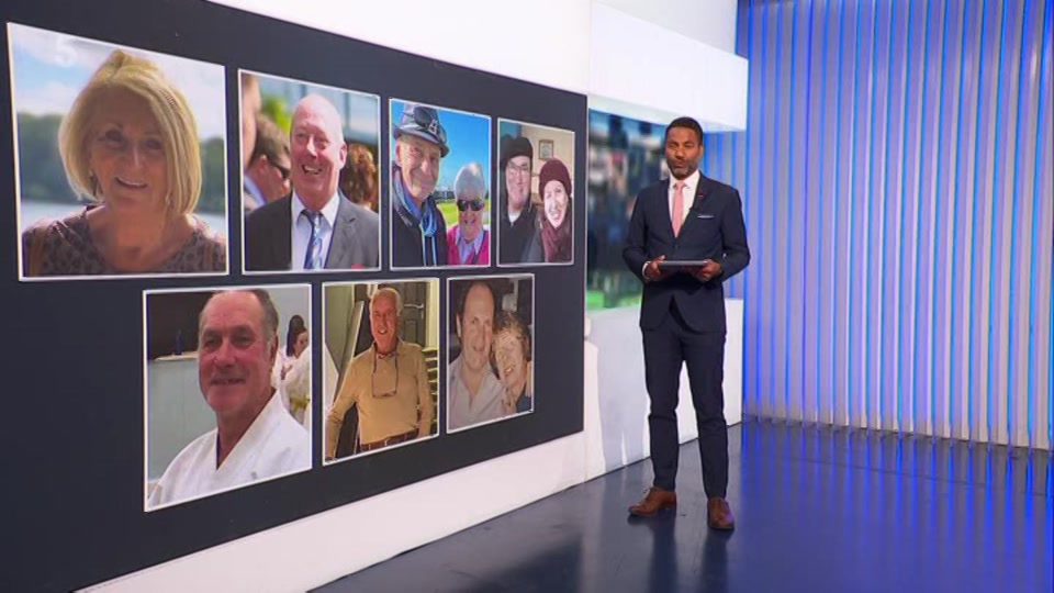 Still from Channel 5 at 1:30