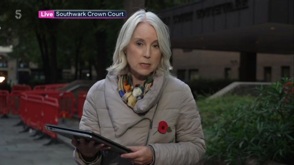Broadcast still at 9m 30s. Channel 5, 5 News with Dan Walker, 22 October 2026.