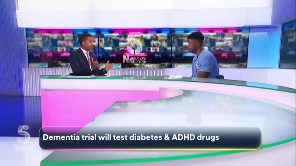 Broadcast still at 24m. Channel 5, 5 News with Dan Walker, 22 October 2026.